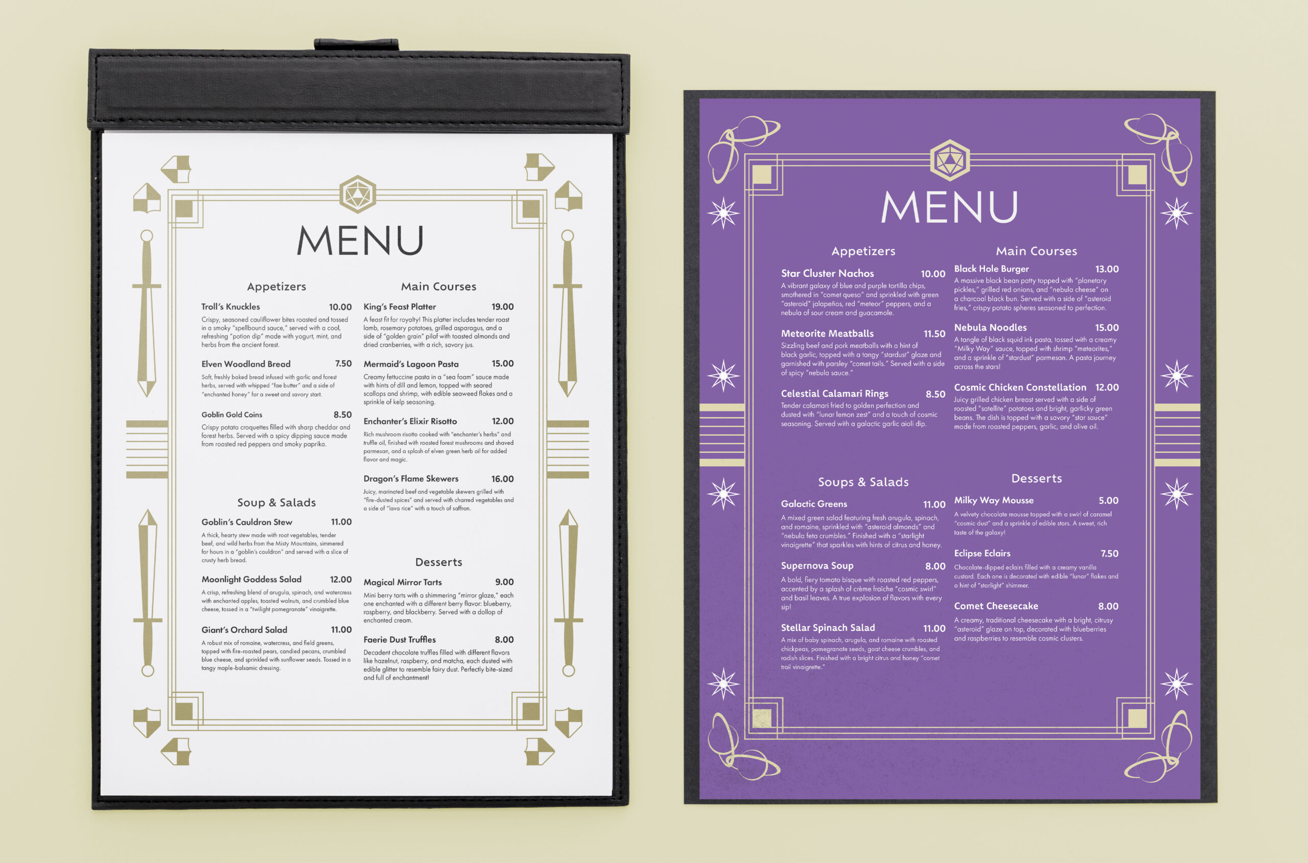 Menus