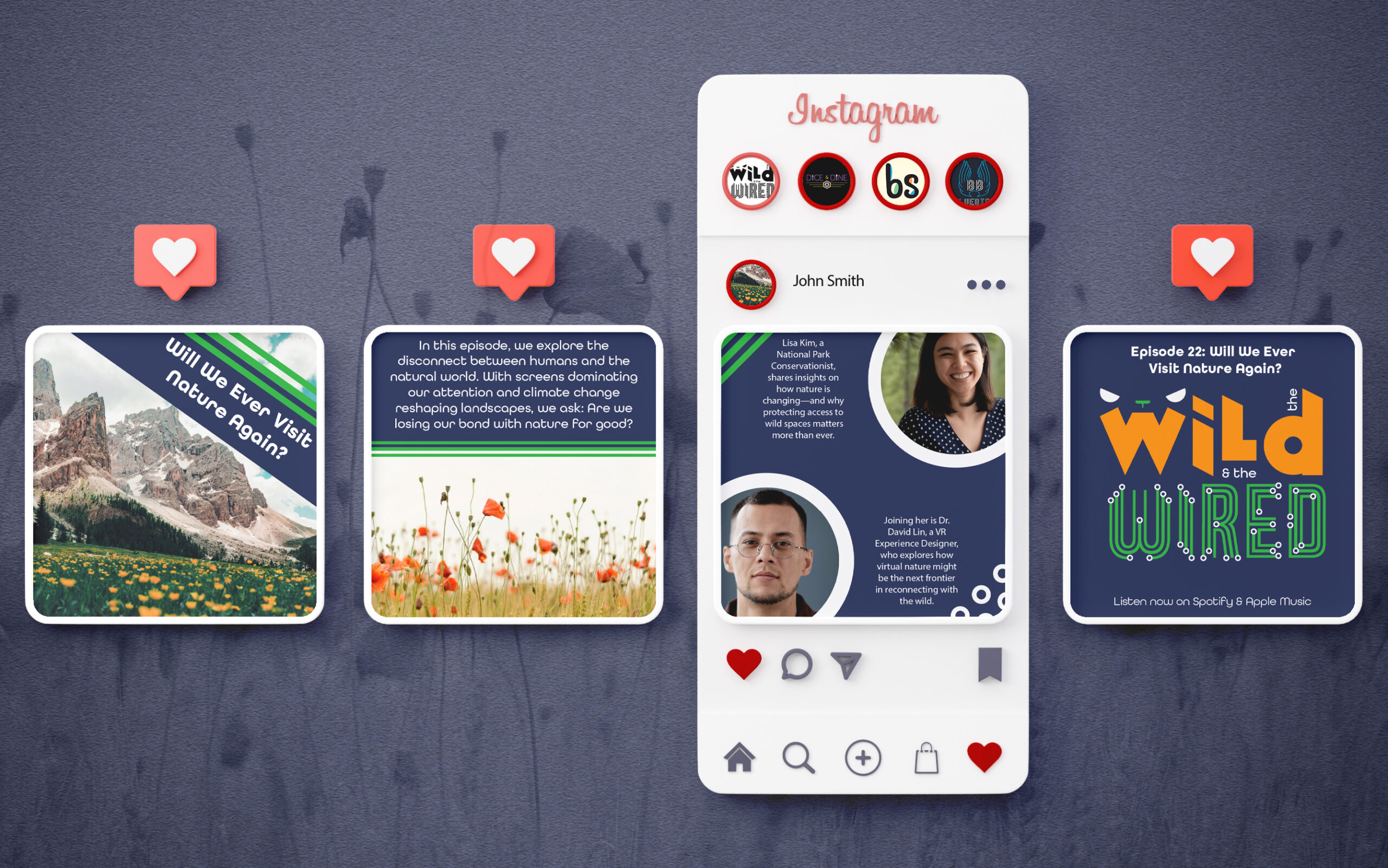 Instagram post mockup